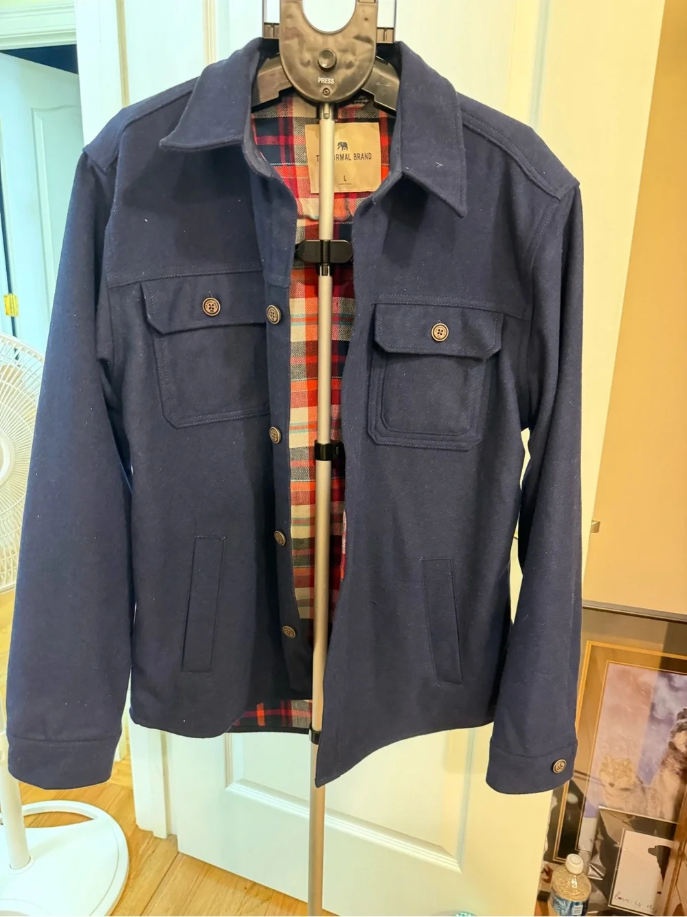 The Normal Brand Workwear Jacket Navy